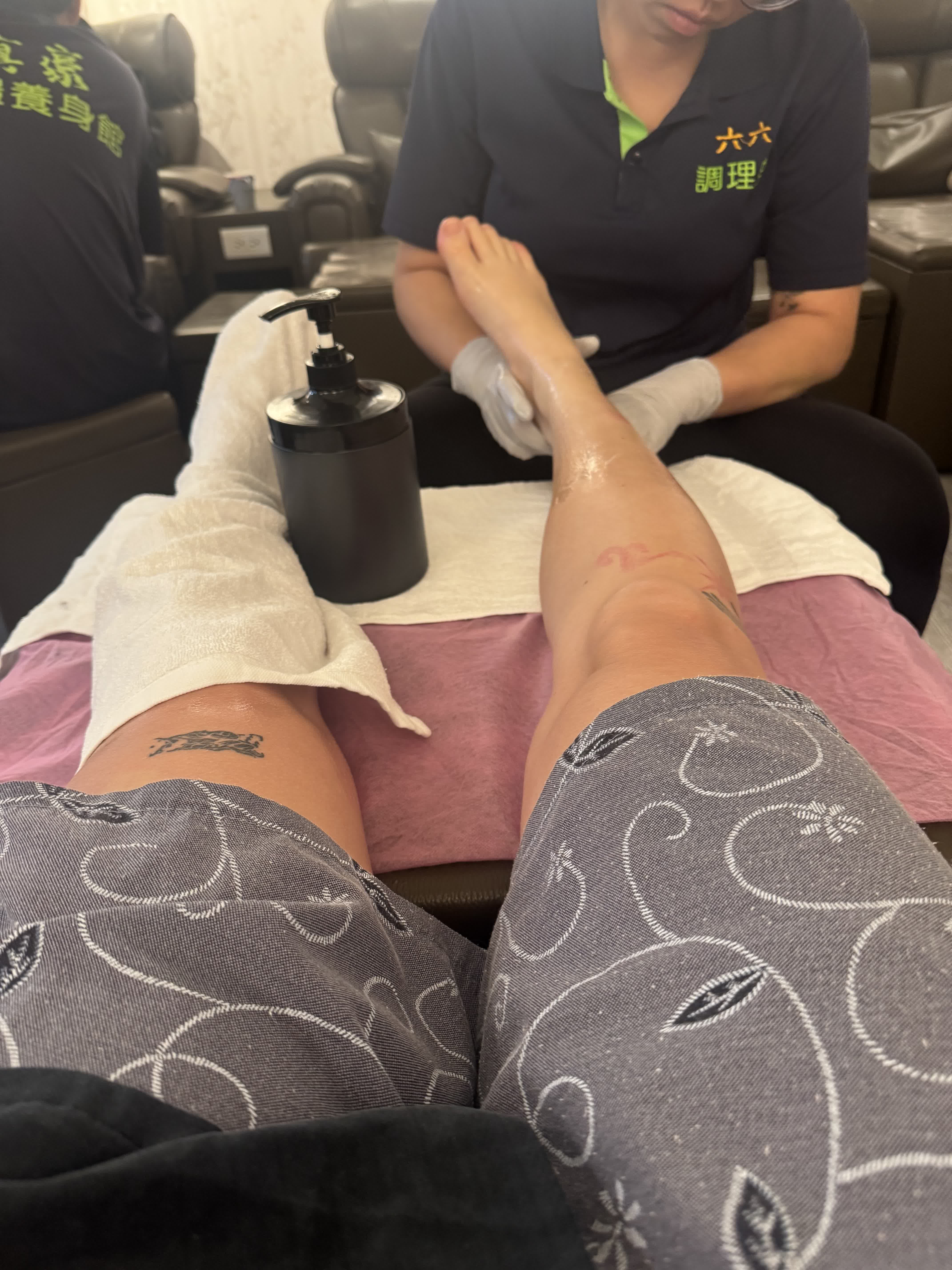 Compulsory shorts, they kinda slayed