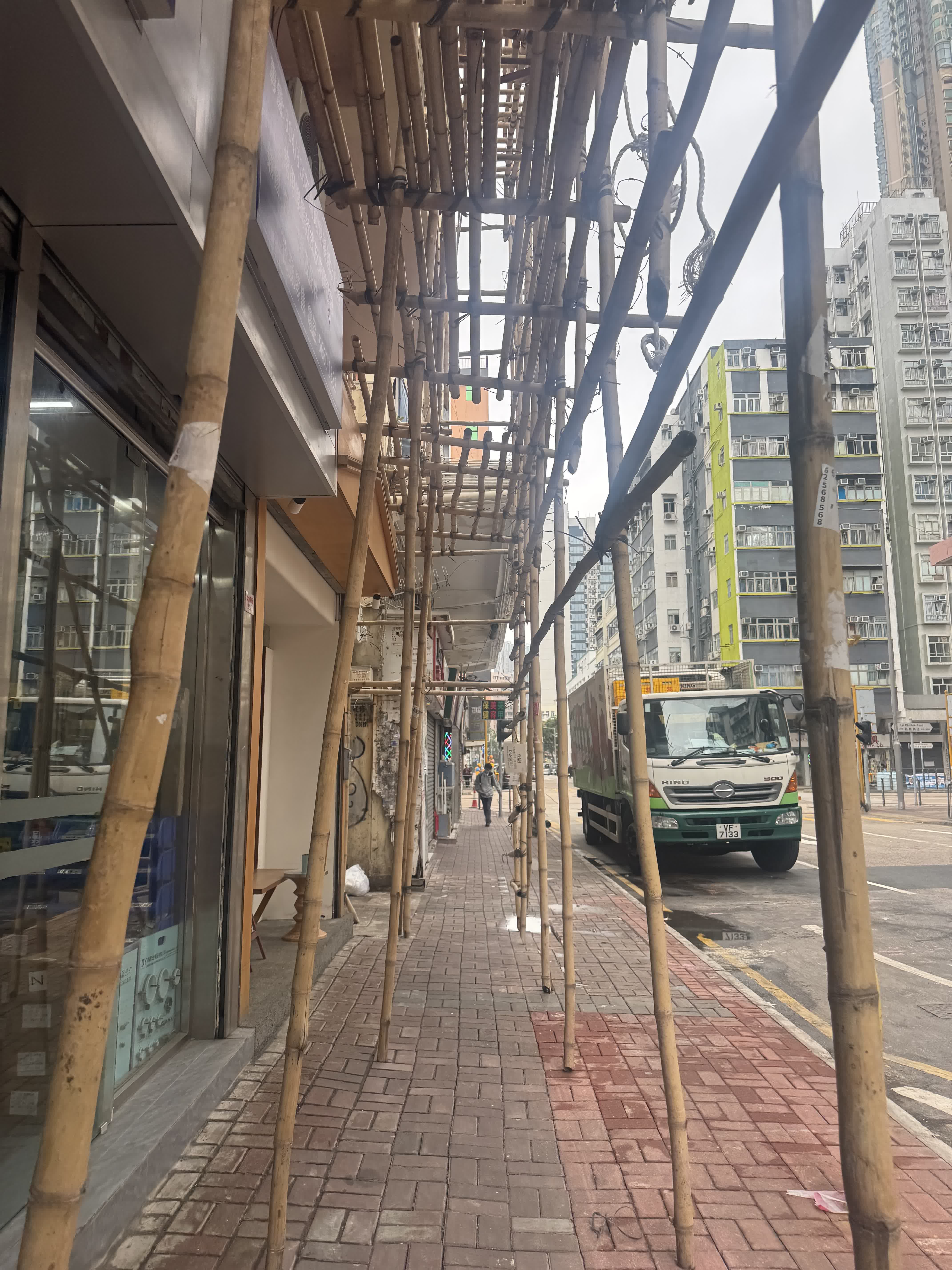 obsessed with bamboo scaffolding