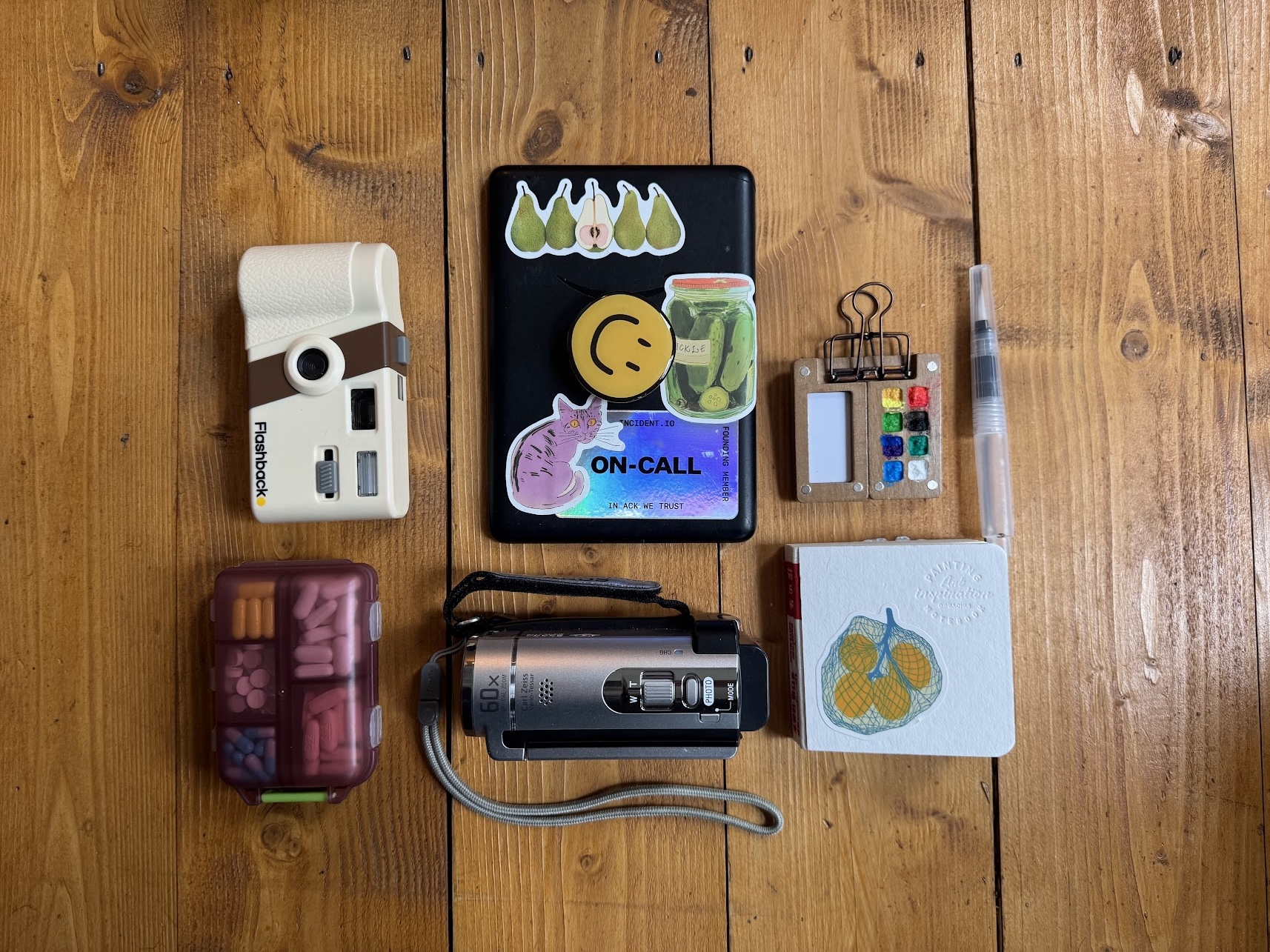 A selection of items