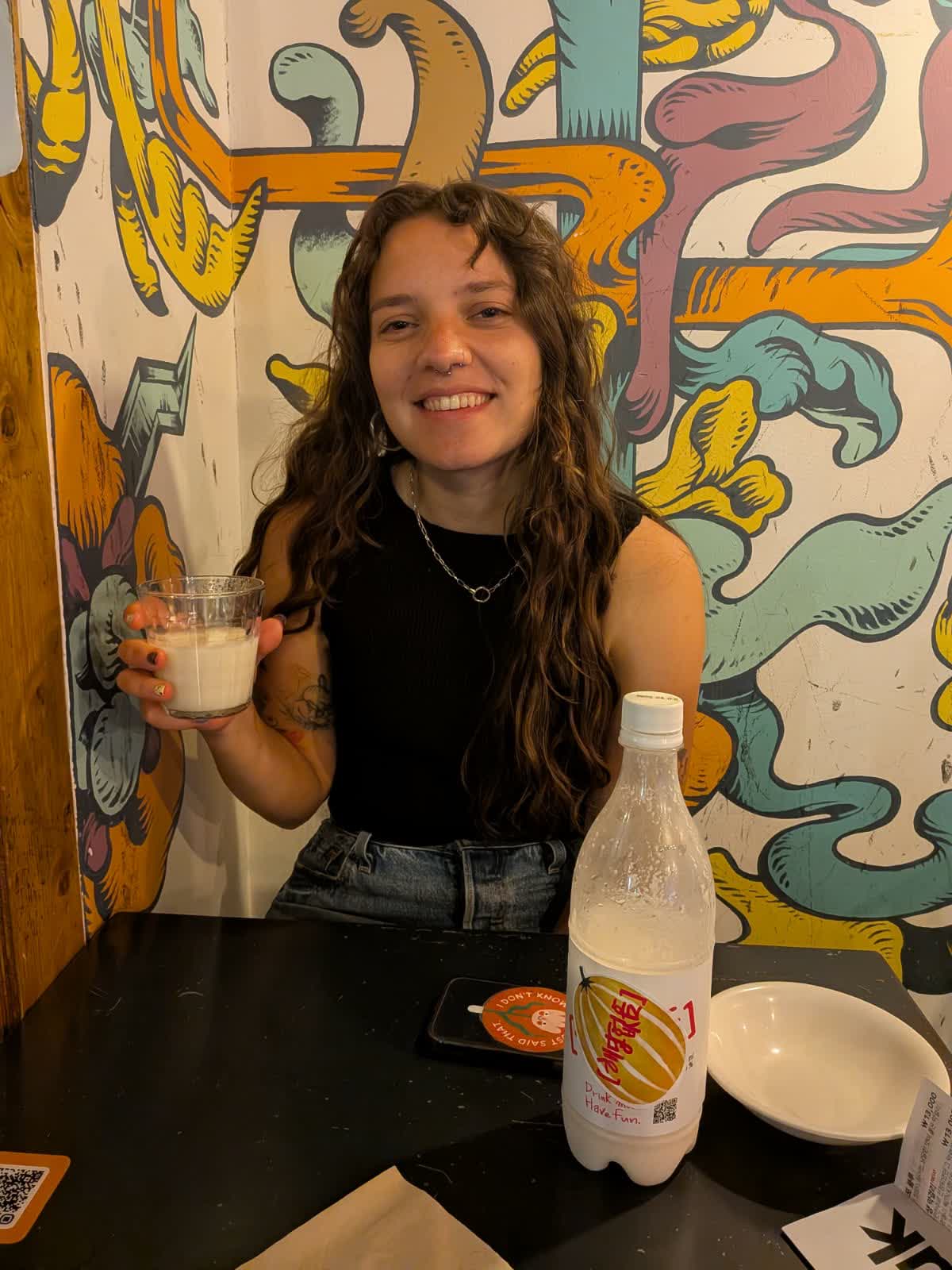 Like a glass of milk
