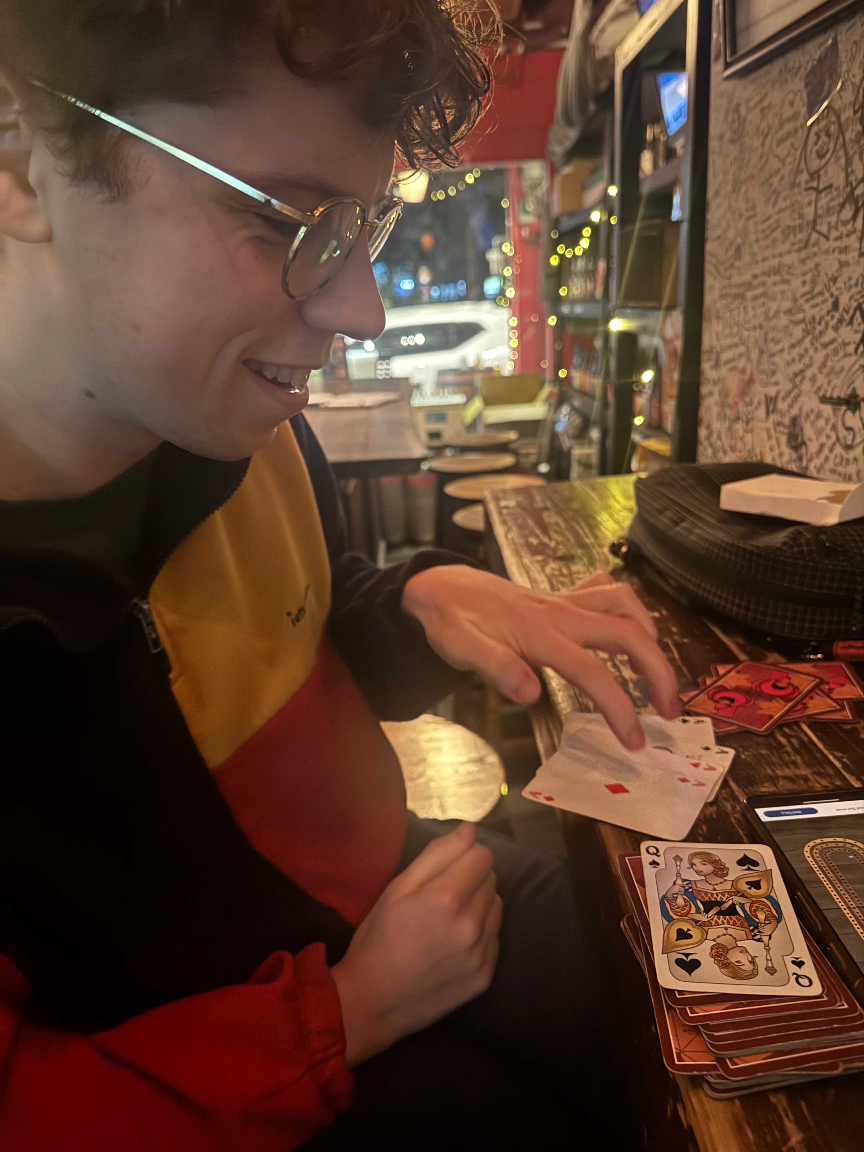 He drew a hand of 4 aces I think he cheated