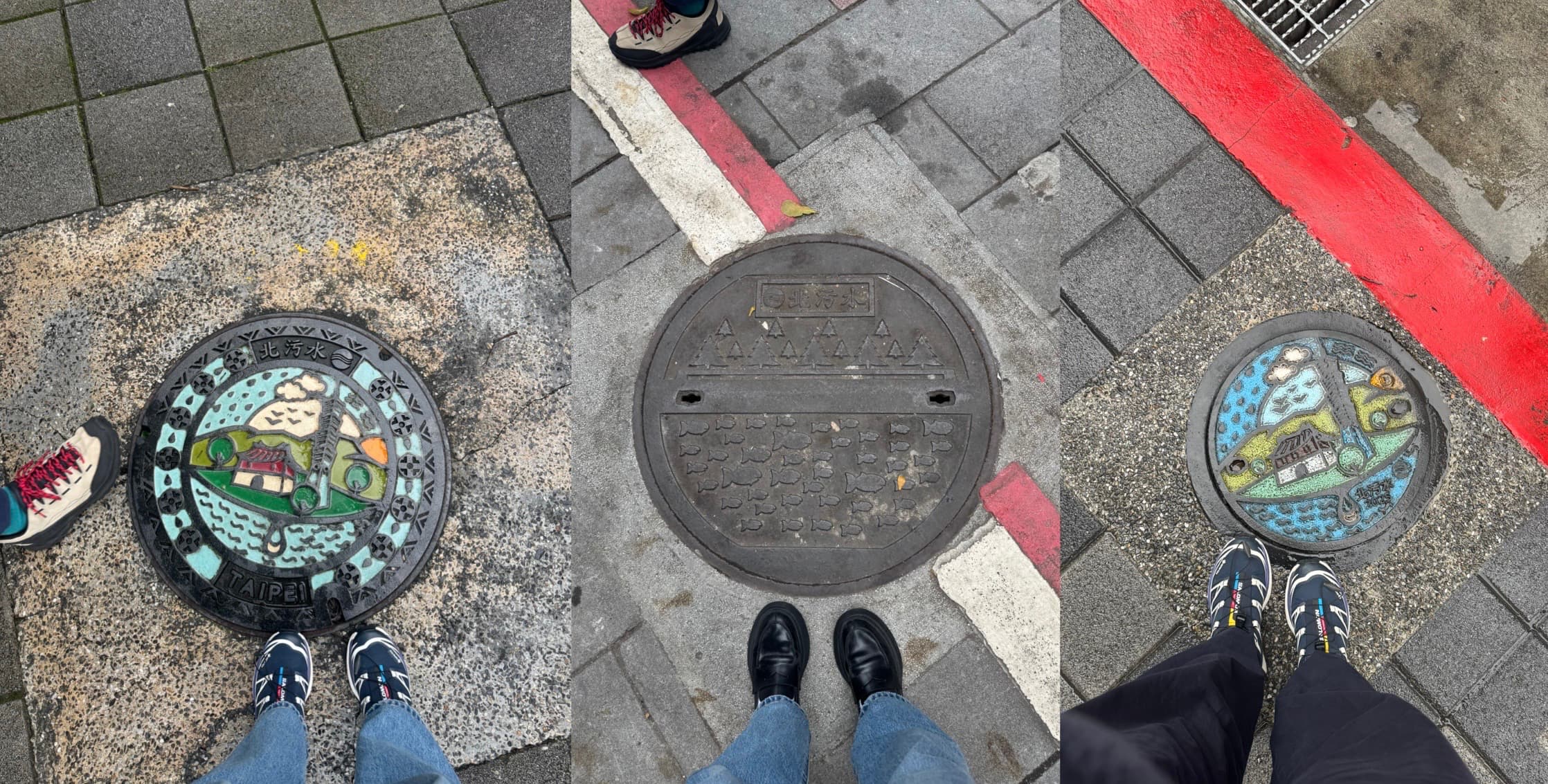 Even the manhole covers are cute