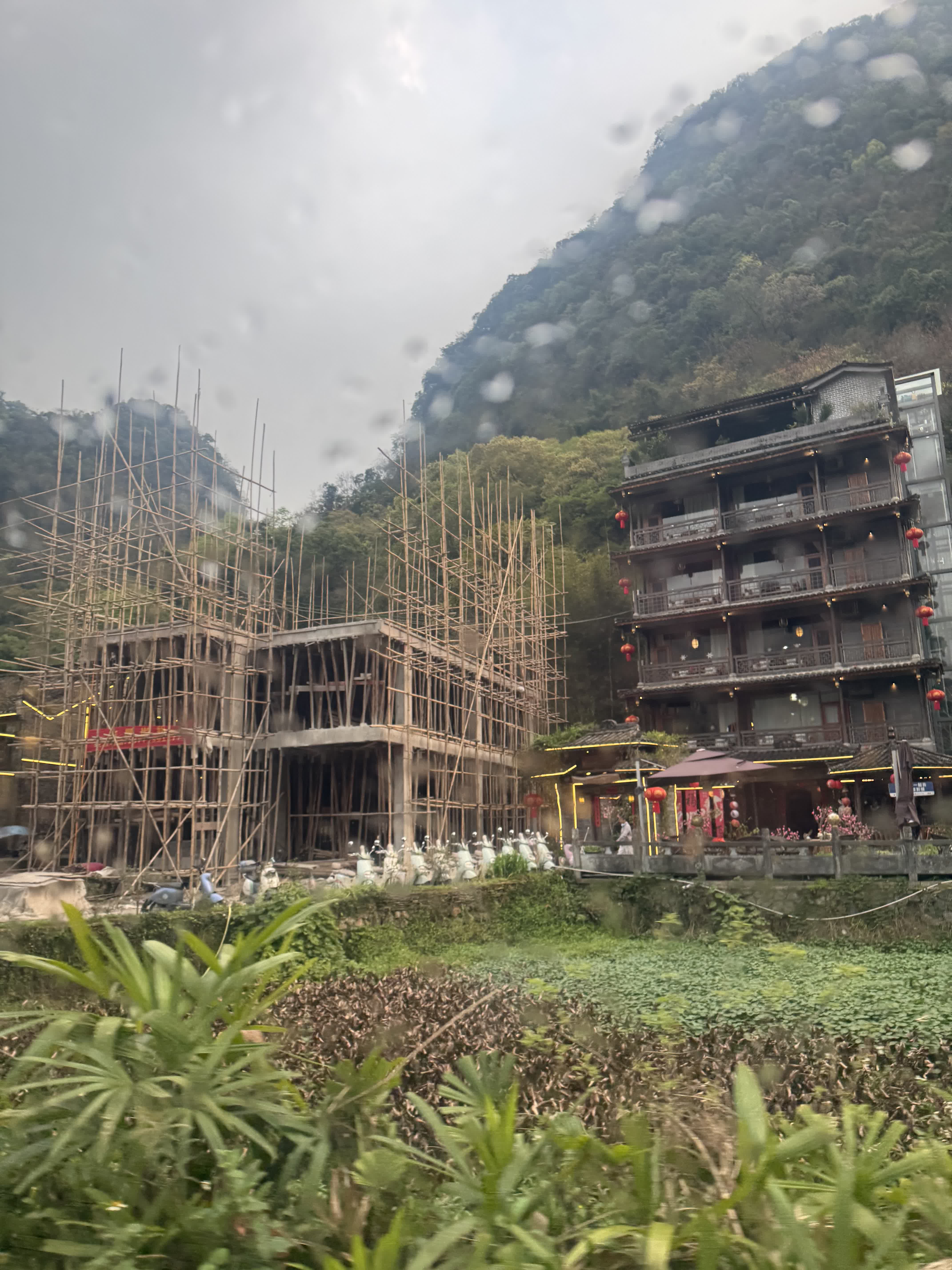 more bamboo scaffolding